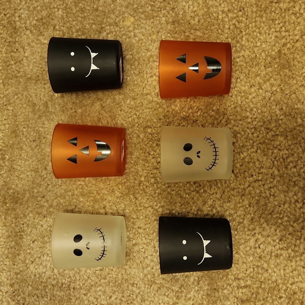 Halloween Votive Candles - Set of 6